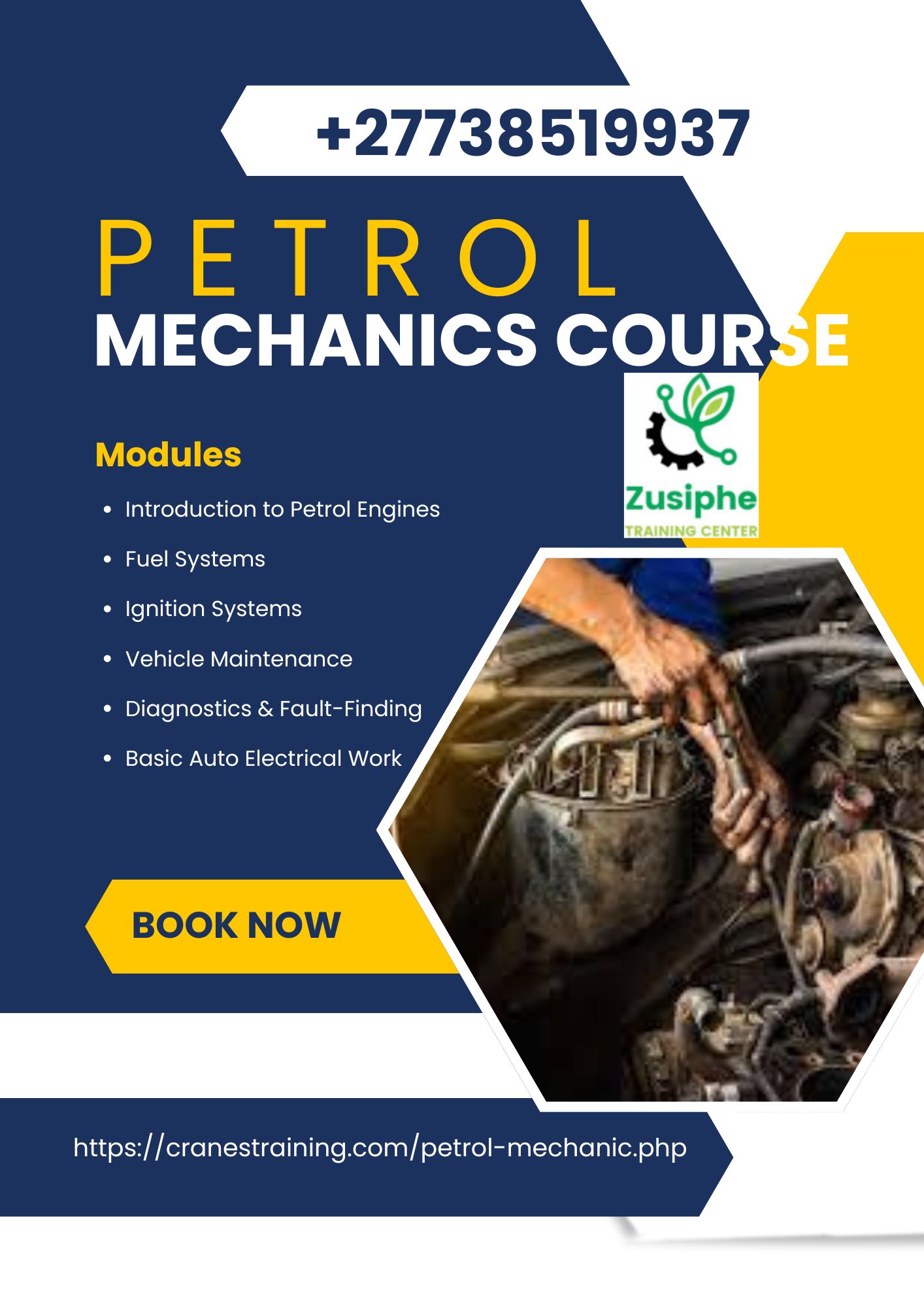 Petrol mechanics Training course .